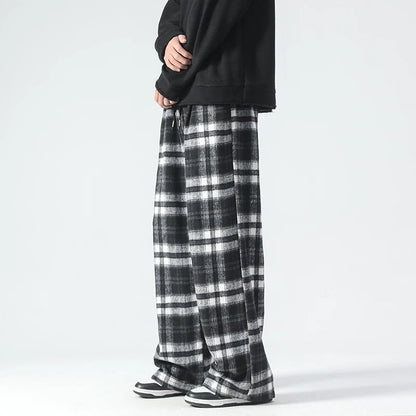 VELKARA™ | Graphic Plaid Lounge Pant