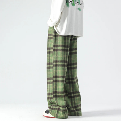 VELKARA™ | Graphic Plaid Lounge Pant