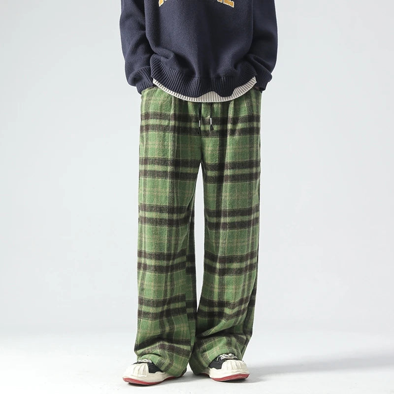 VELKARA™ | Graphic Plaid Lounge Pant