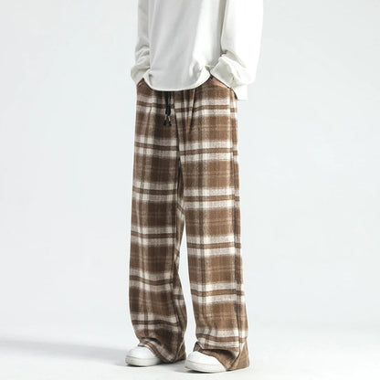 VELKARA™ | Graphic Plaid Lounge Pant