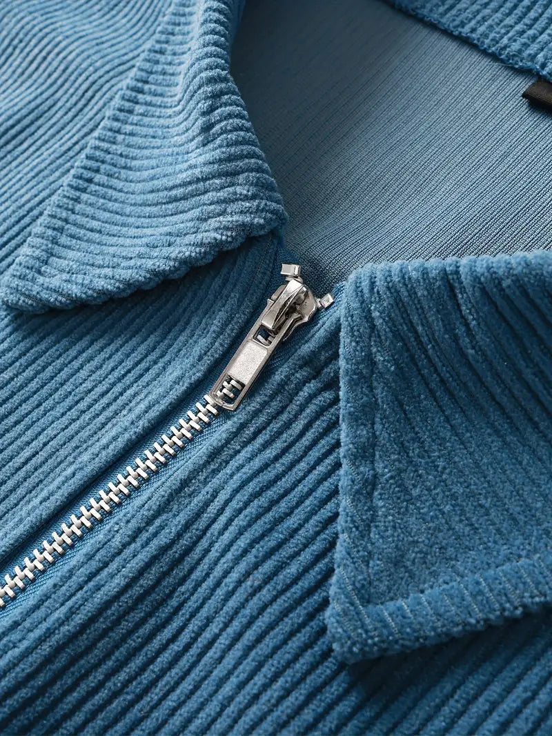 MARVELIN™ | Corduroy Zip-Front Jacket