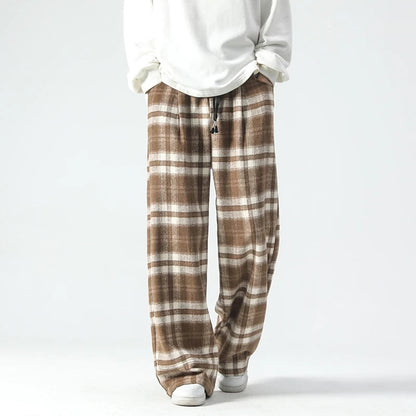 VELKARA™ | Graphic Plaid Lounge Pant