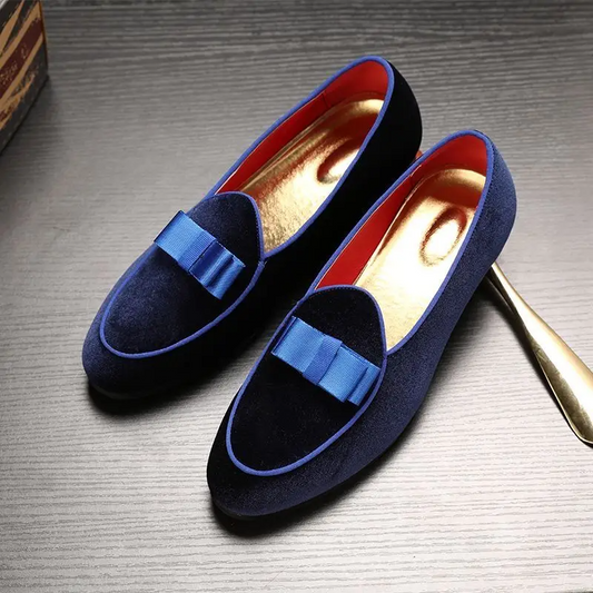 ÉLORVIA™ | Mocassin Sovereign en Velours