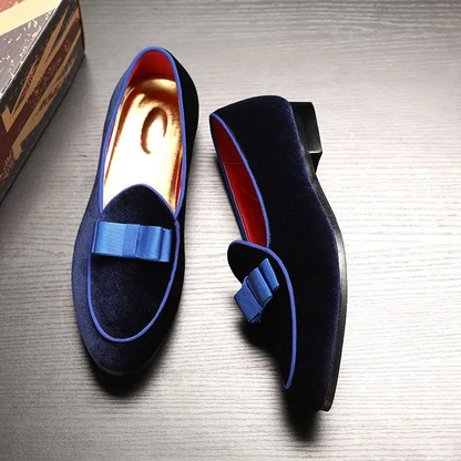 ÉLORVIA™ | Mocassin Sovereign en Velours