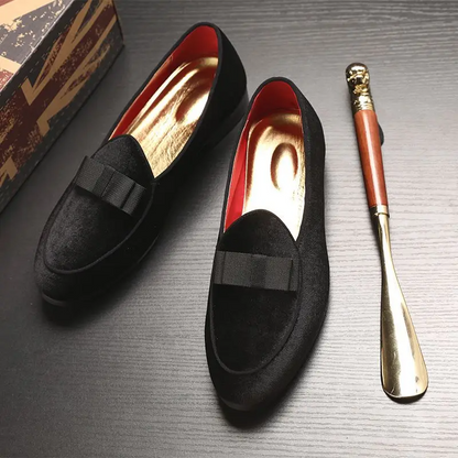 ÉLORVIA™ | Mocassin Sovereign en Velours