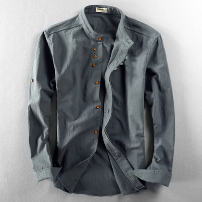 VELARO™ | Linen Button-Up Shirt