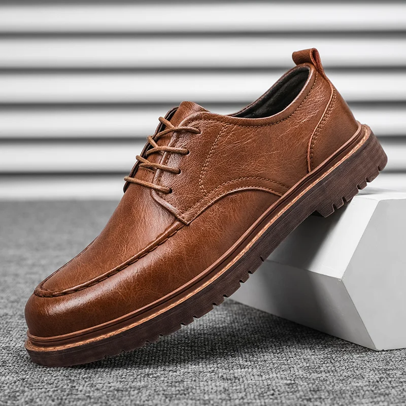 VARELLI™ | Hamilton Leather Derby Shoe