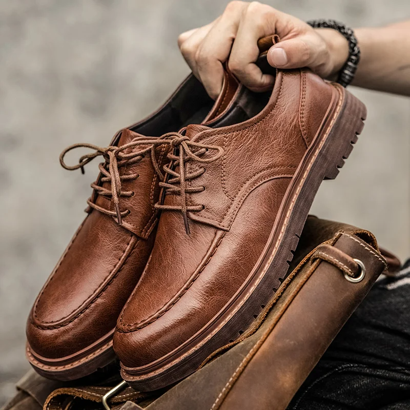 VARELLI™ | Hamilton Leather Derby Shoe