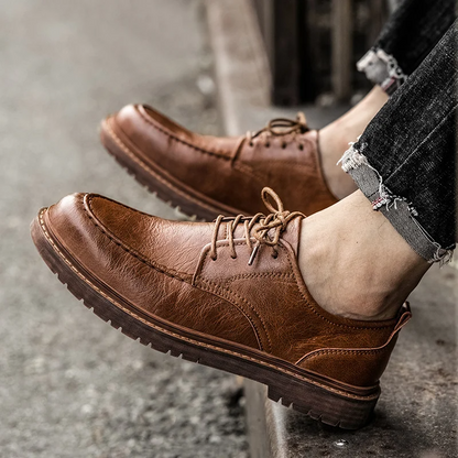 VARELLI™ | Hamilton Leather Derby Shoe