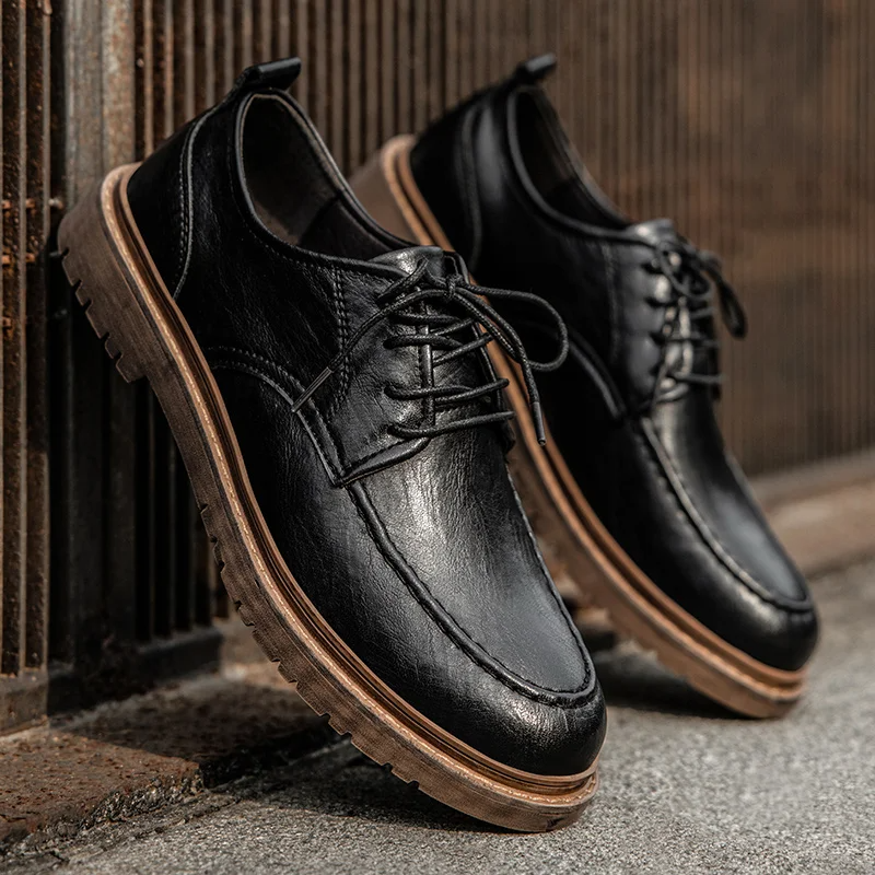 VARELLI™ | Hamilton Leather Derby Shoe