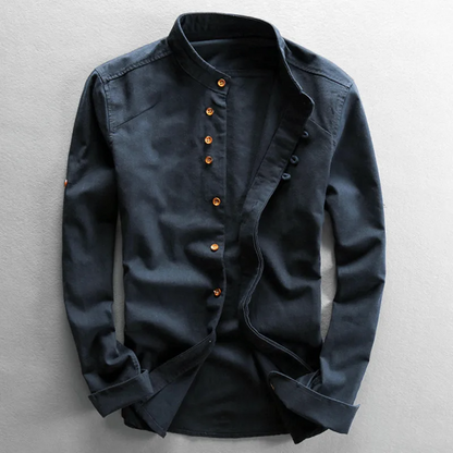 VELARO™ | Linen Button-Up Shirt