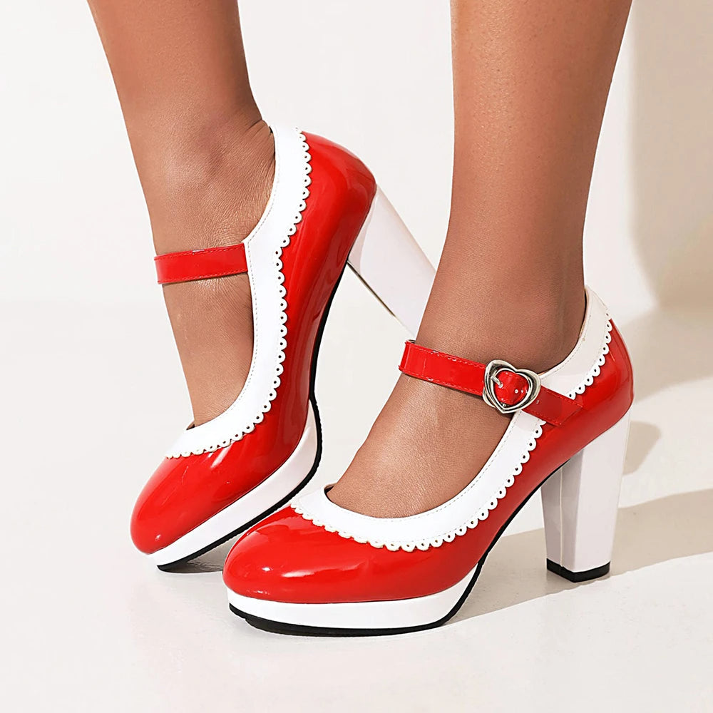 ZYLÉA™ | Elevated Mary Jane Heels