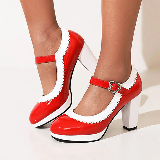 ZYLÉA™ | Elevated Mary Jane Heels