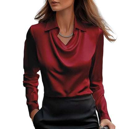 LUMORA™ | Muse Satin Blouse