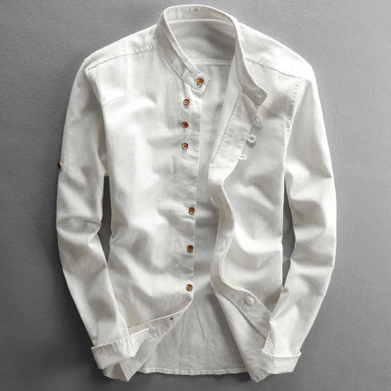 VELARO™ | Linen Button-Up Shirt